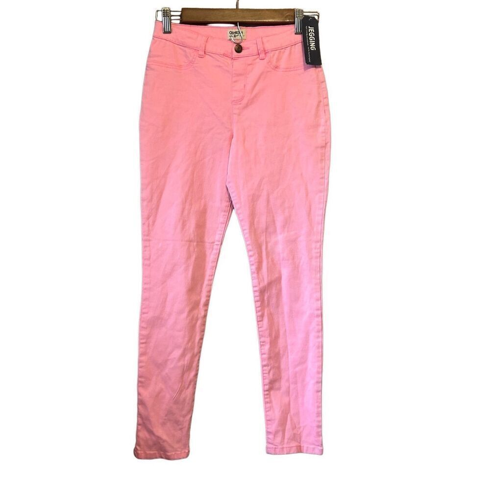 OshKosh Bgosh Girls Jeggings‎ Size 14 Pink Stretchy Comfortable New with Tags